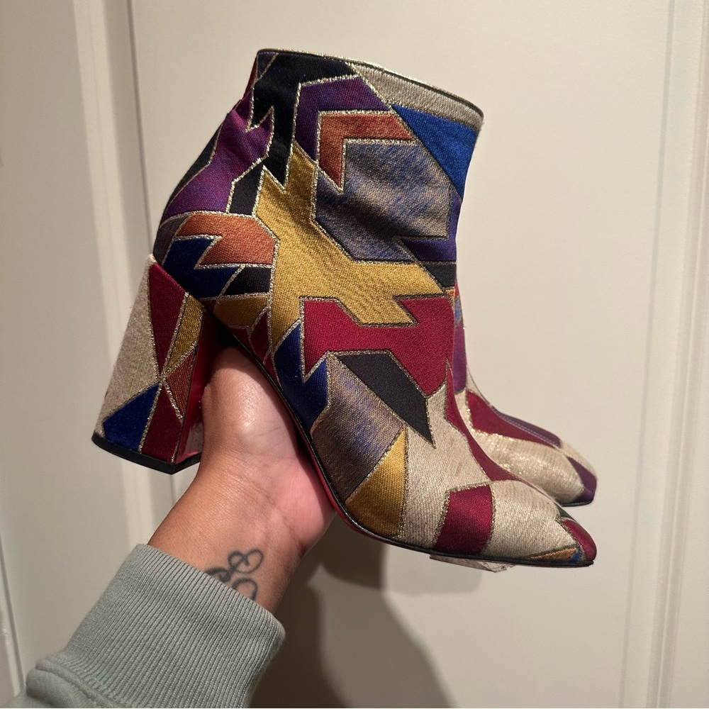 100% AUTH CHRISTIAN LOUBOUTIN BOOTS